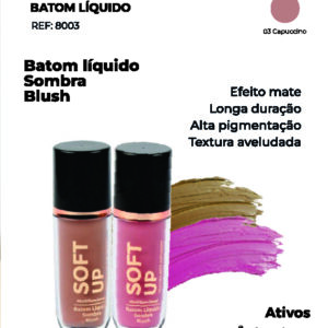 Uste Batom Soft Up Líquido Capuccino 4g